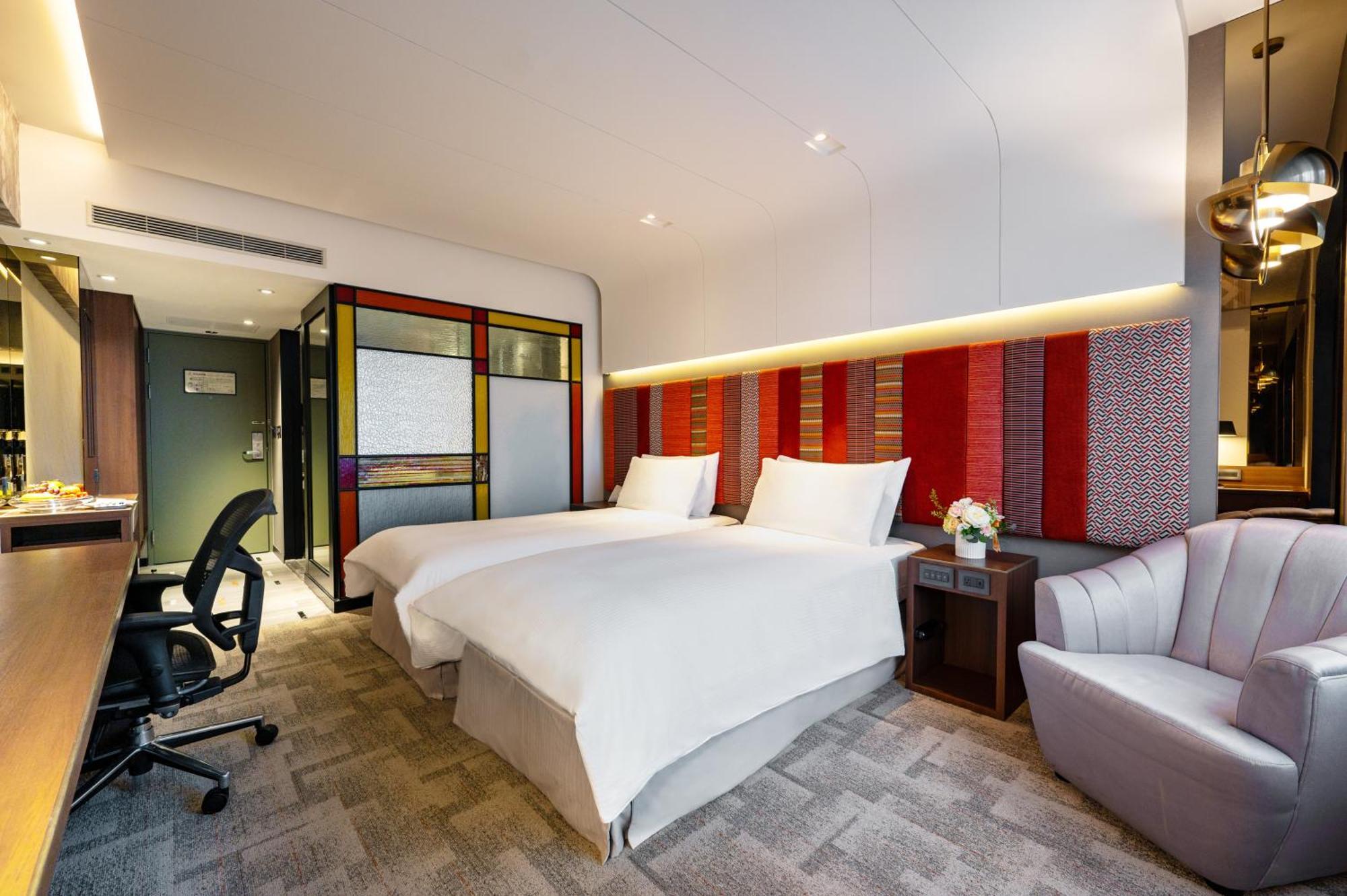 The Landis Taipei Exterior foto Deluxe Room