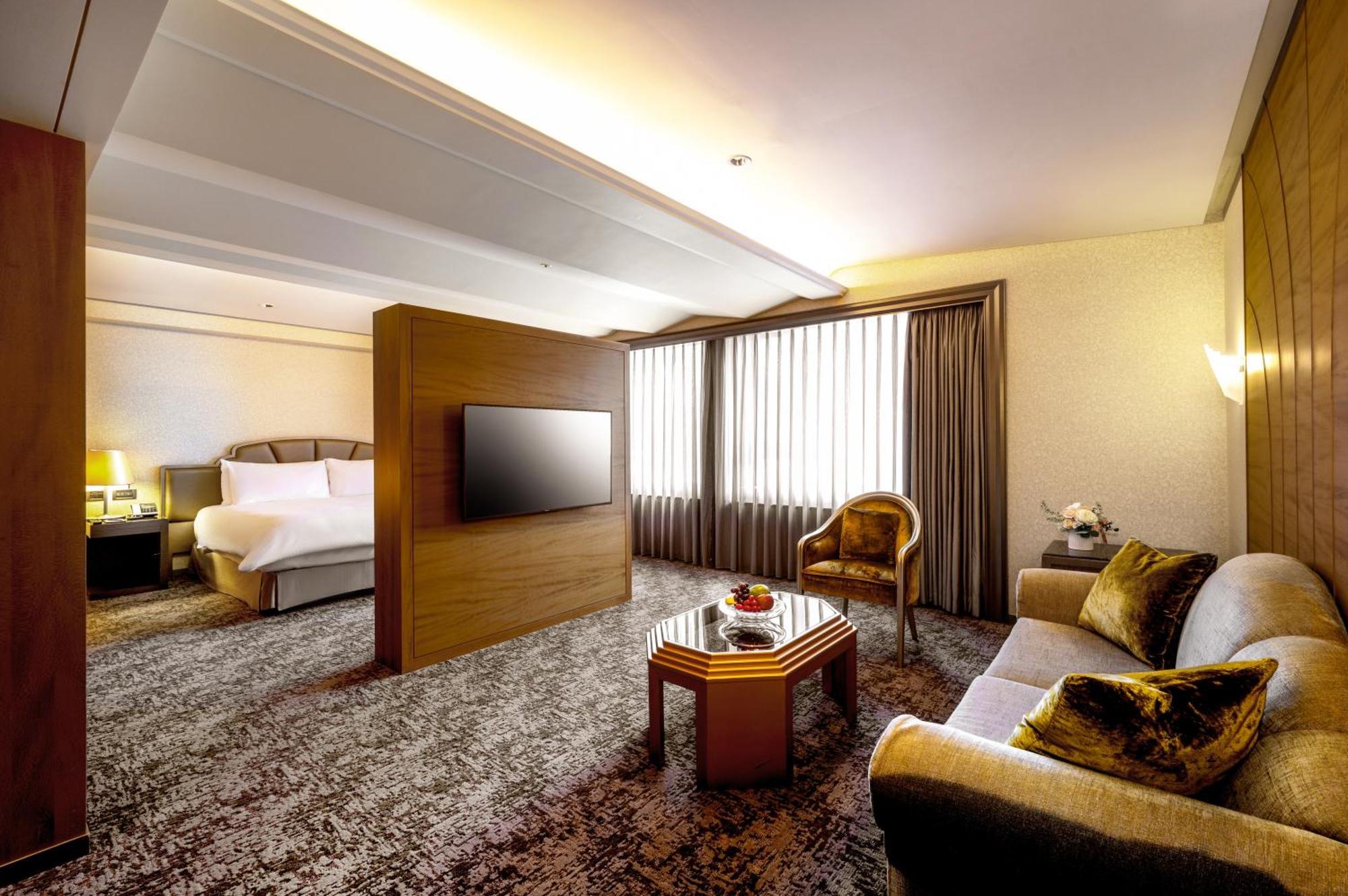The Landis Taipei Exterior foto A suite at the hotel